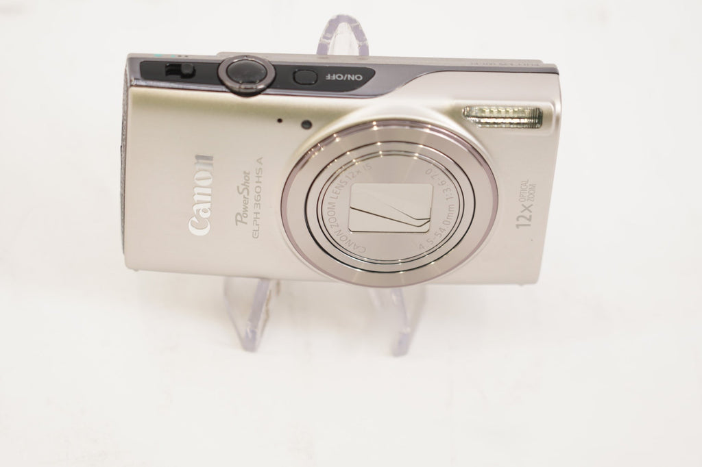 Canon PowerShot ELPH 360 HS A 20.2MP FHD Digital Camera (Silver) (Used)