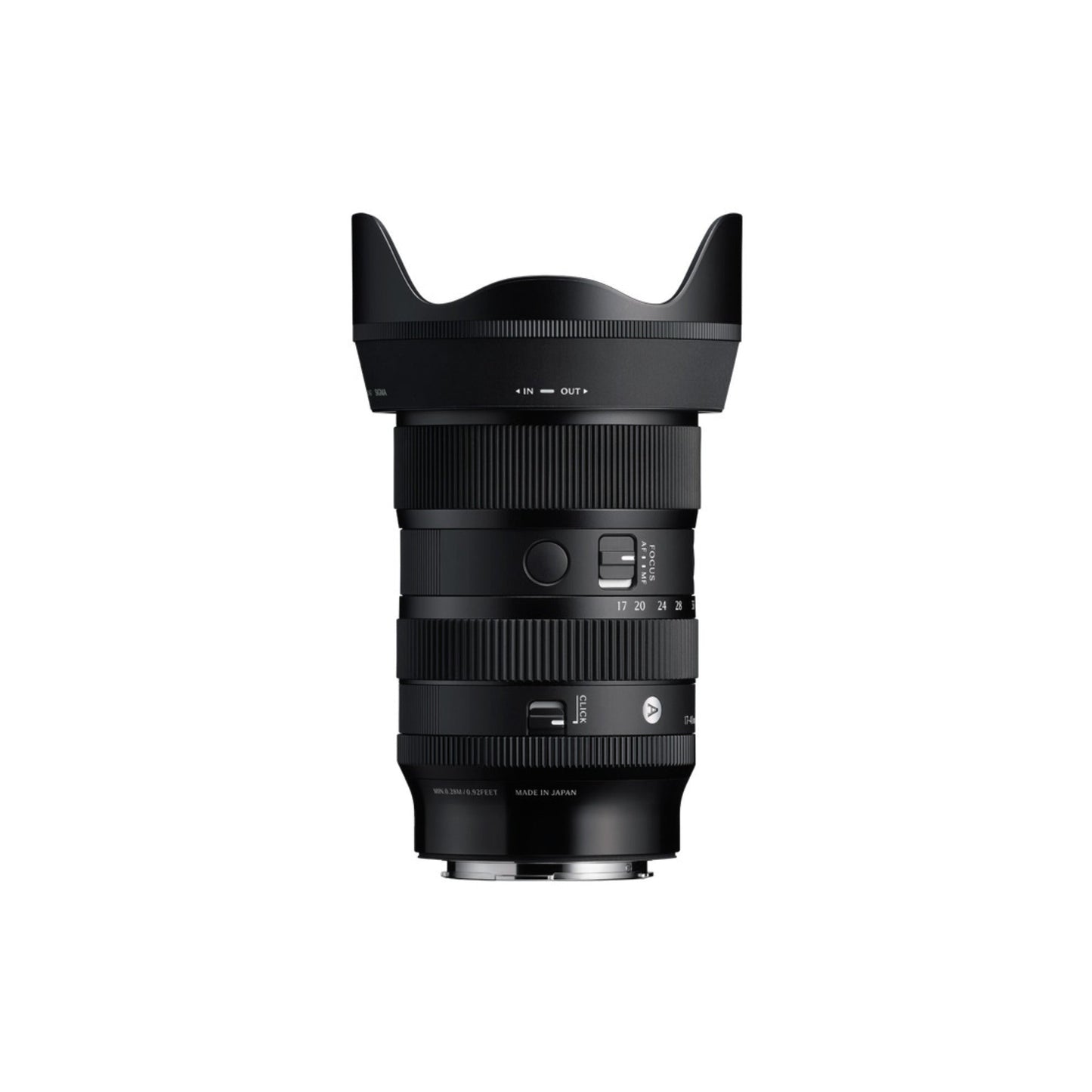 Sigma 17-40mm f/1.8 DC Art with Autofocus Dual AFL Buttons (Fujifilm X)