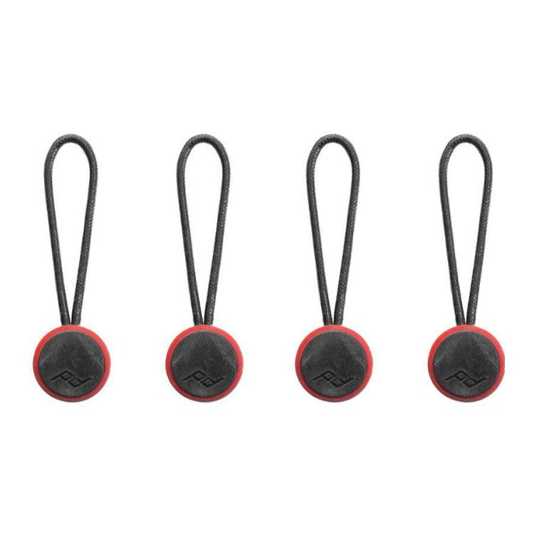Peak Design Micro Anchor 4-Pack (Red/Black)