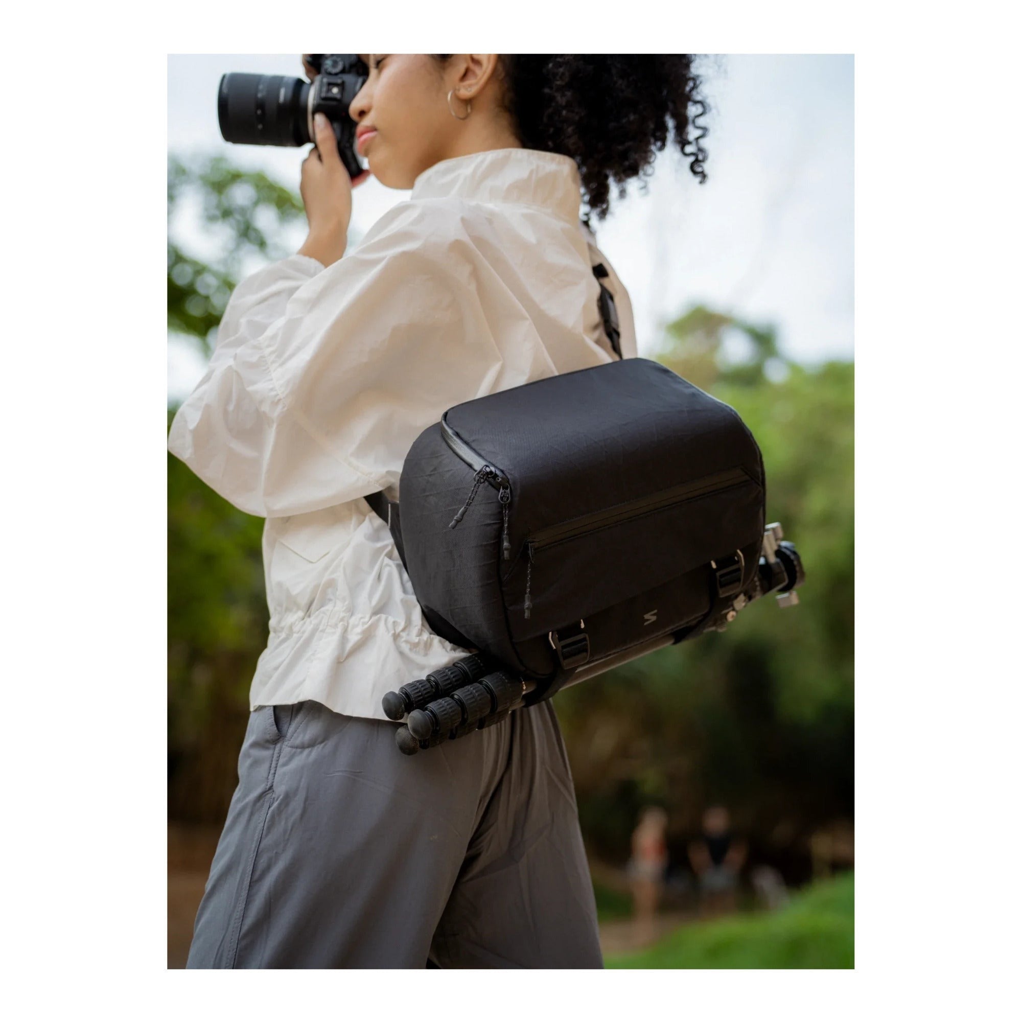 Sakk Gear Xplorer Waterproof Camera Sling Bag (6L, Black)