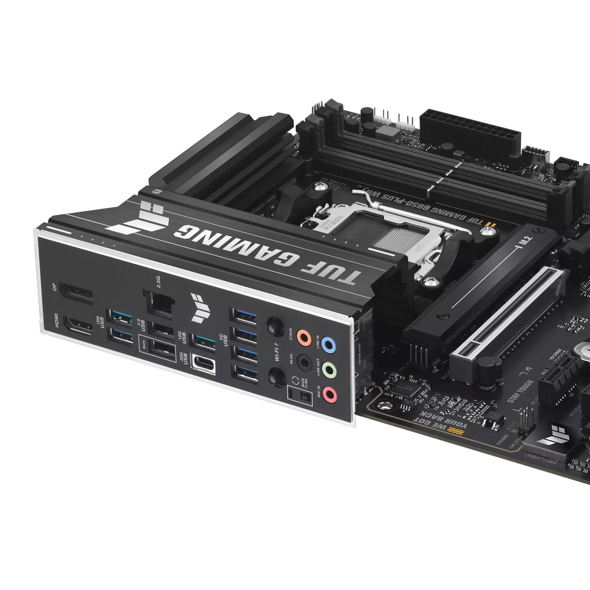 ASUS TUF Gaming B850-PLUS WIFI Motherboard for Ryzen 9000/8000/7000 Processors