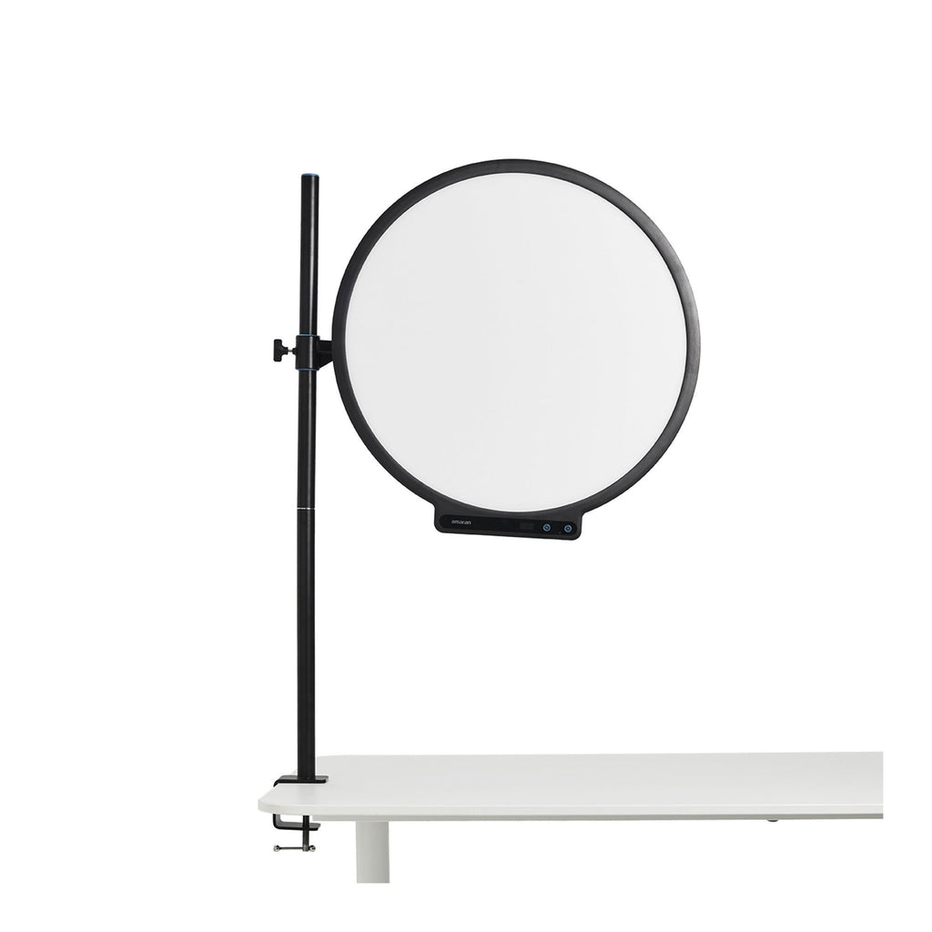Amaran Verge Max Lighting Kit Bundle - Charcoal and 2 Black Stand Adapter Bundle