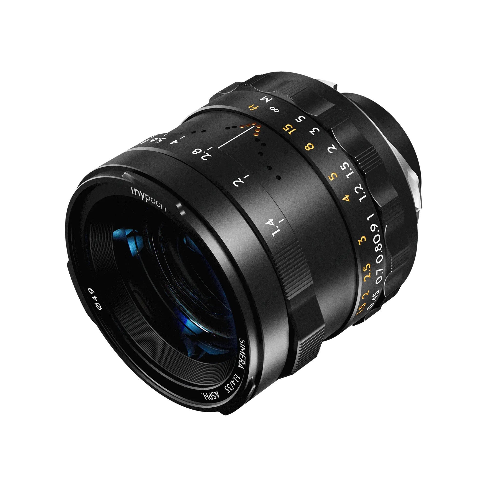 Thypoch Simera 35mm f/1.4 Full-frame Lens with Manual Focus and 49mm Filter Size (Nikon Z, Black)