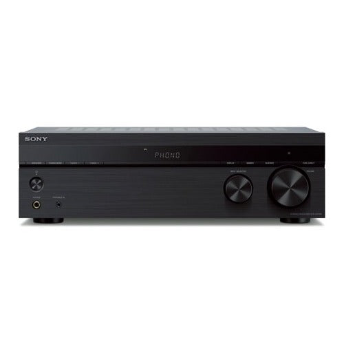Sony 2 Channel Stereo Receiver with Sony 3-Way 3-Driver Speaker System Bundle