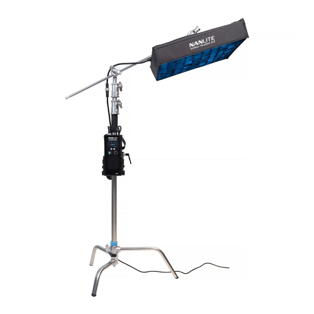 Nanlite PavoSlim 240C RGBWW LED Panel with Softbox, Eggcrate and LumenRadio CRMX