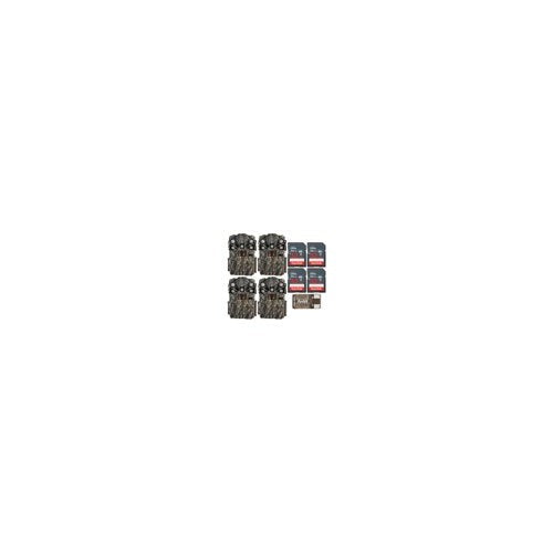 Browning Trail Camera - Recon Force Elite HP5 (4-Pack) with Memory Card (4-Pack)
