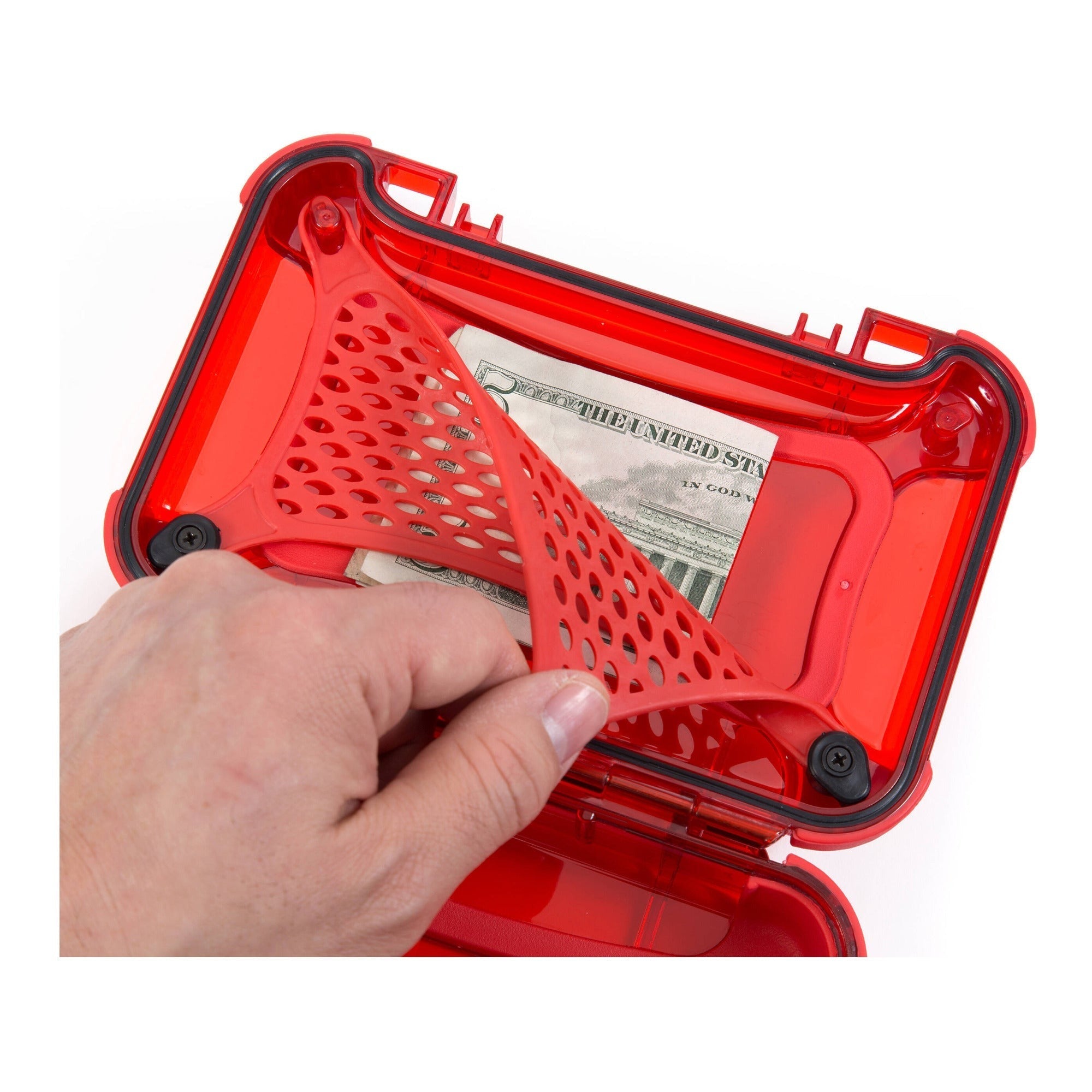 NANUK 330 Nano Series Waterproof Large Hard Case (Red)