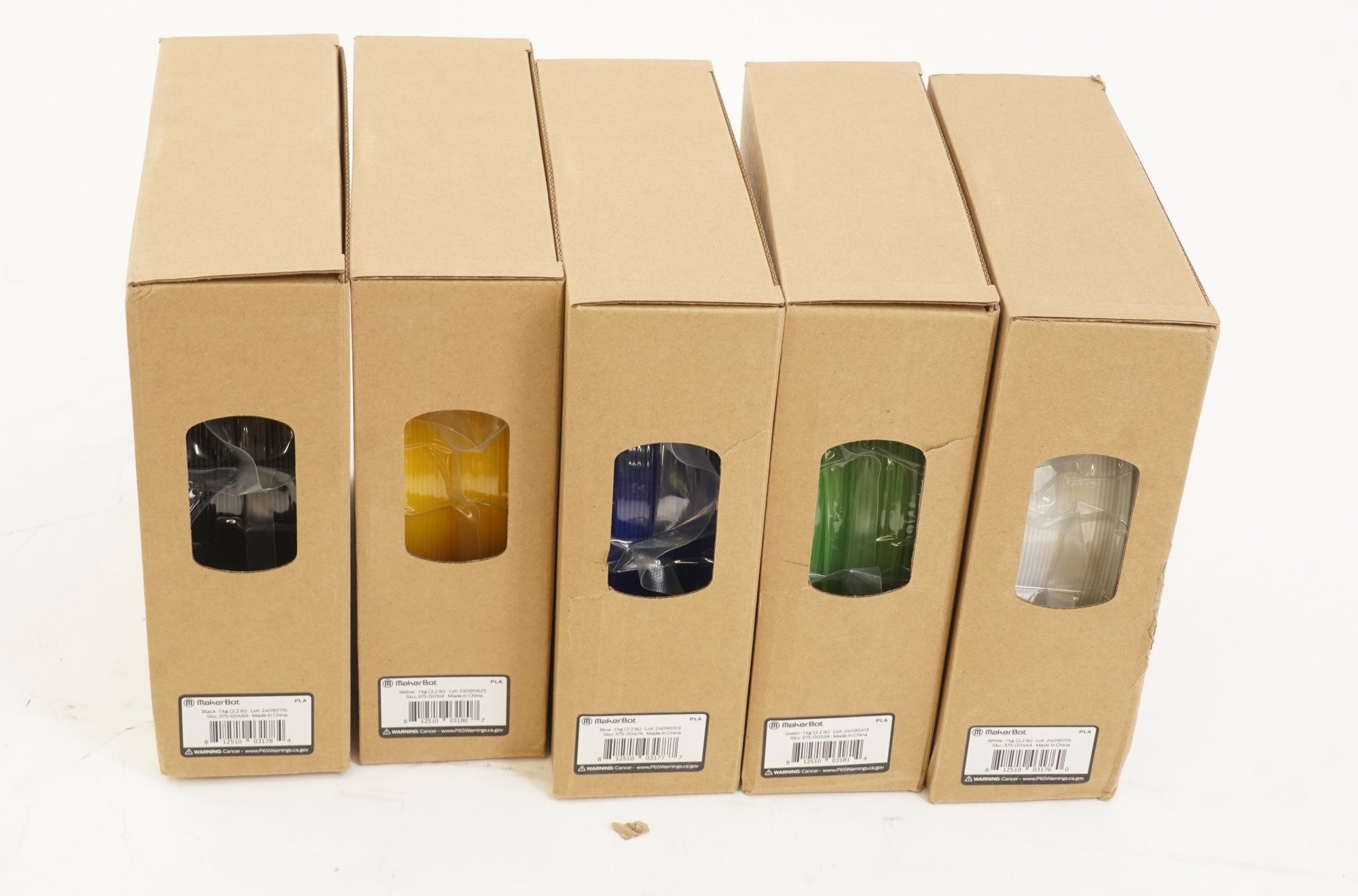 MakerBot Sketch PLA Filament 10 Pack (Buy 8, Get 2 Free) (Used)