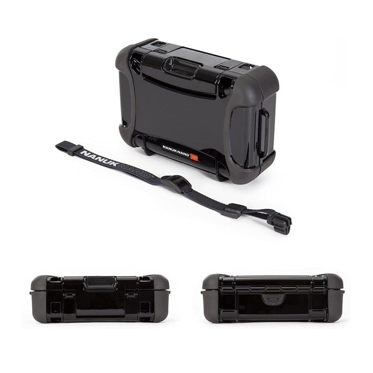 NANUK 320 Nano Series Large Waterproof Polycarbonate Hard Case (Black)