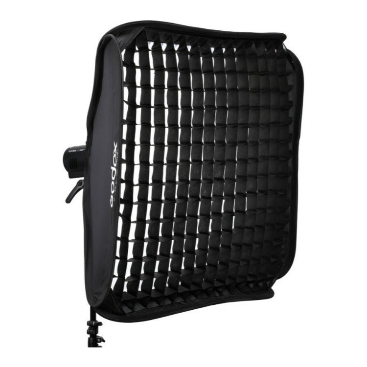 Godox S2 Bowens Mount Bracket with Softbox and Carrying Bag Kit