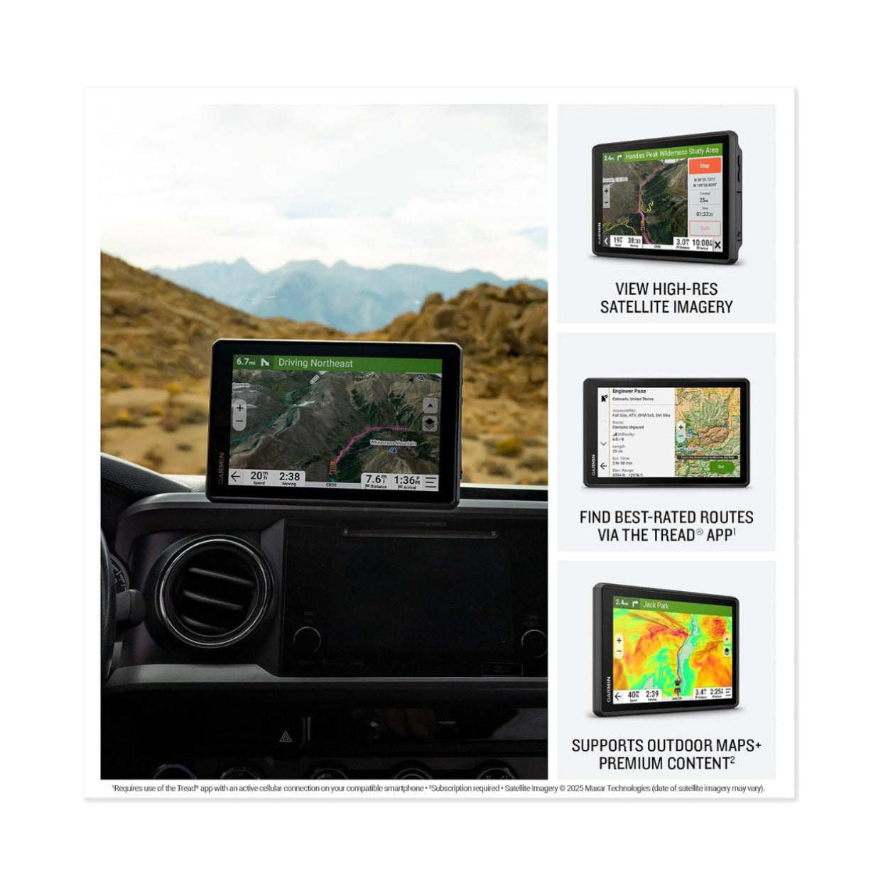 Garmin Tread 2 Rugged Overland Edition 8 Inch All-Terrain Navigator