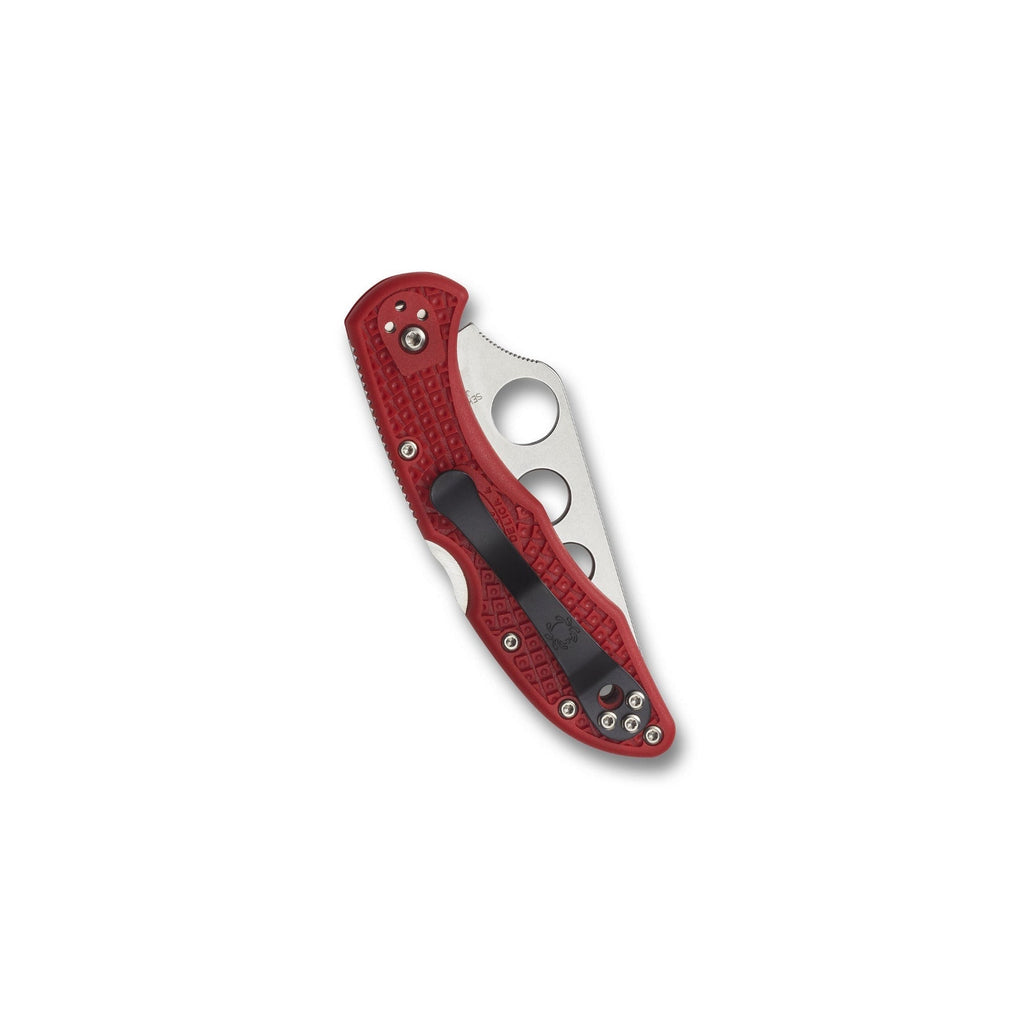 Spyderco Delica 4 Trainer Knife with Safe Blunted Blade and FRN Handle