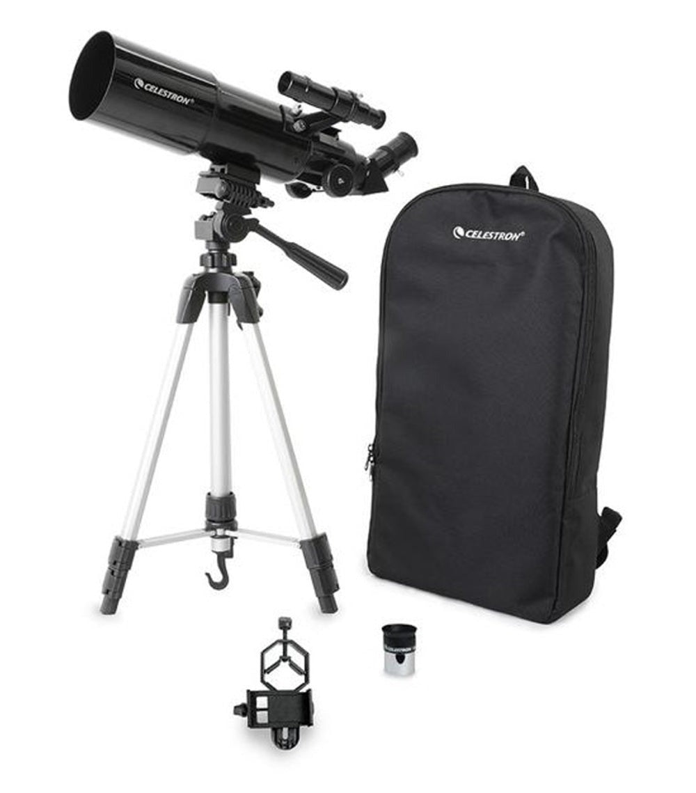 Celestron Travel Scope 80 with Backpack and Smartphone Adapter