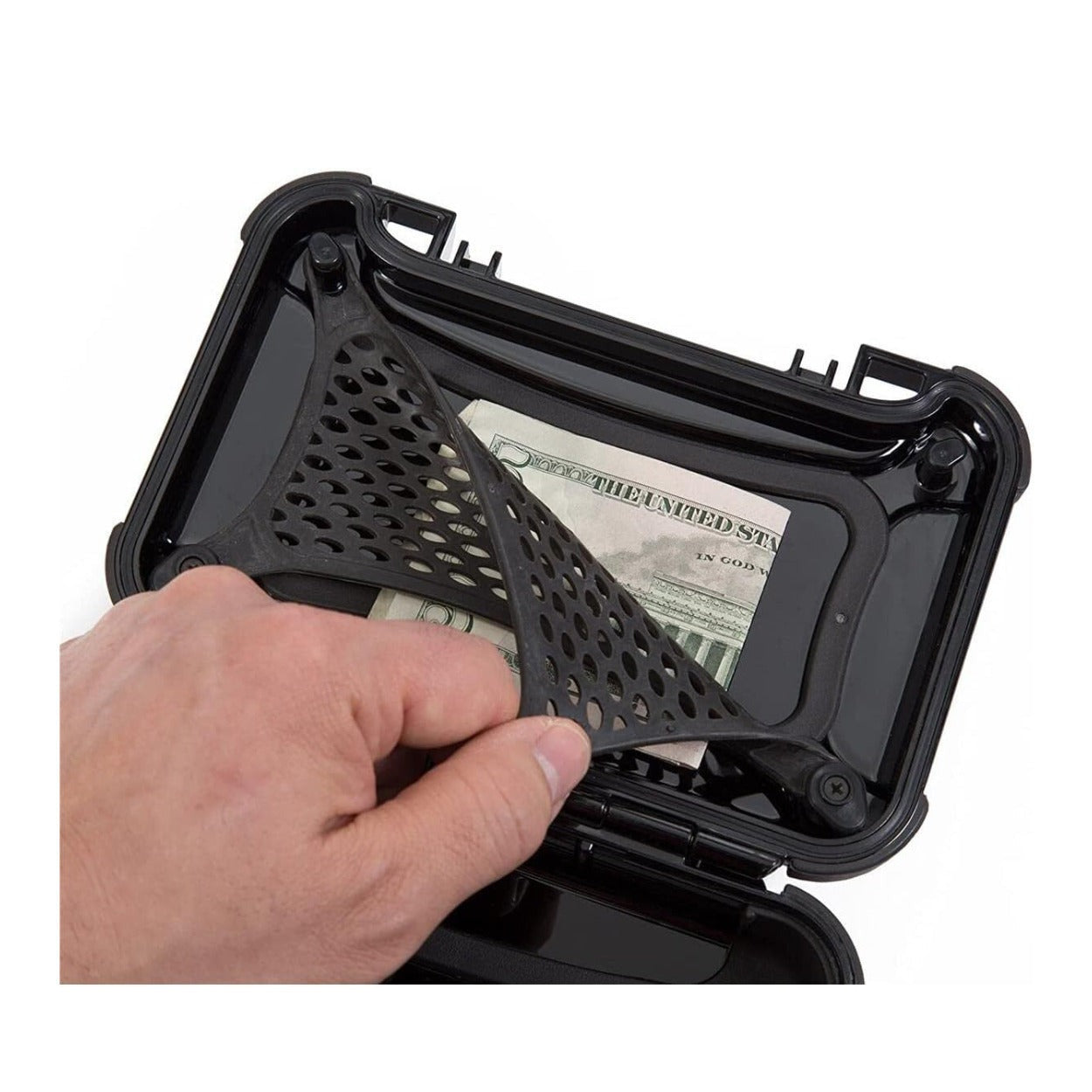 NANUK 320 Nano Series Large Waterproof Polycarbonate Hard Case (Black)