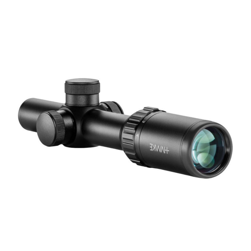 Hawke Vantage IR 1-4x20mm Turkey Dot IR Riflescope Bundle with Mount Rings (M)