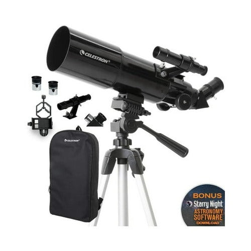 Celestron Travel Scope 80 with Backpack and Smartphone Adapter