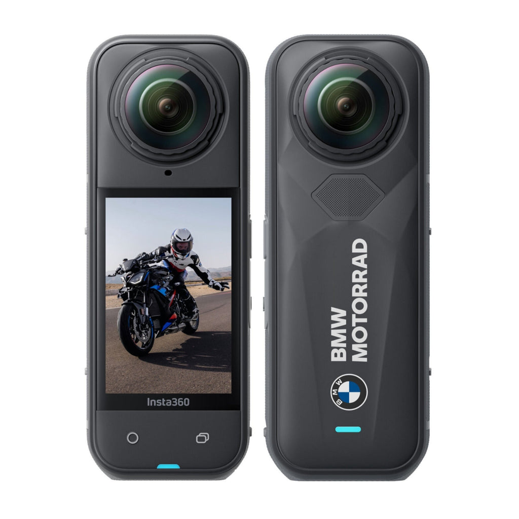 Insta360 X5 360 8K Camera (BMW Motorrad) with 128GB Memory Card and Case Bundle