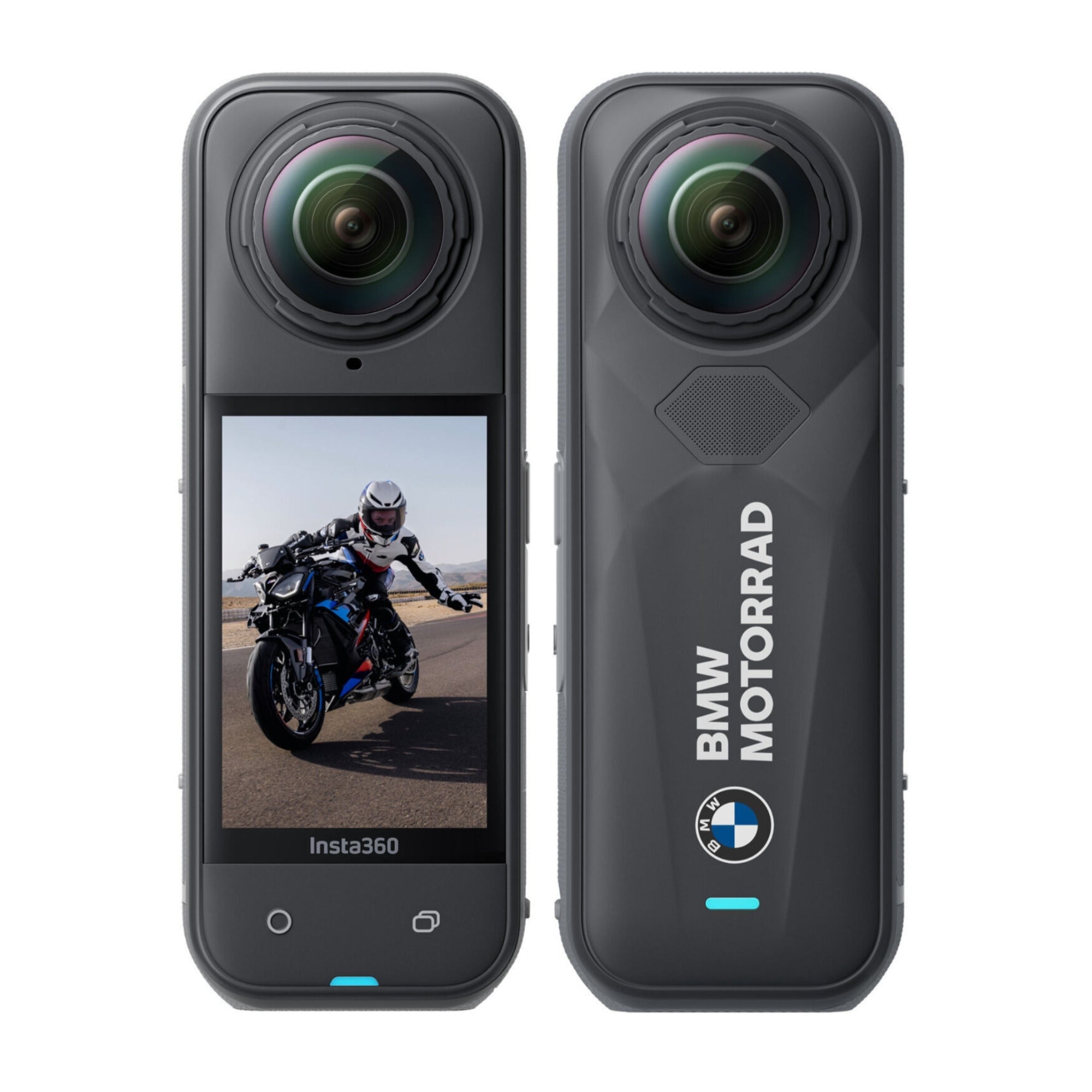 Insta360 X5 360 8K Camera (BMW Motorrad) with 128GB Memory Card and Case Bundle