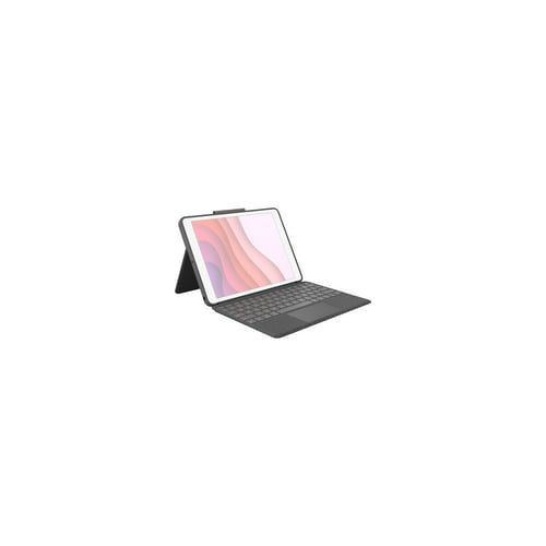 Logitech Combo Touch Backlit Keyboard Case for Apple iPad (7th, 8th, and 9th Gen, Graphite)