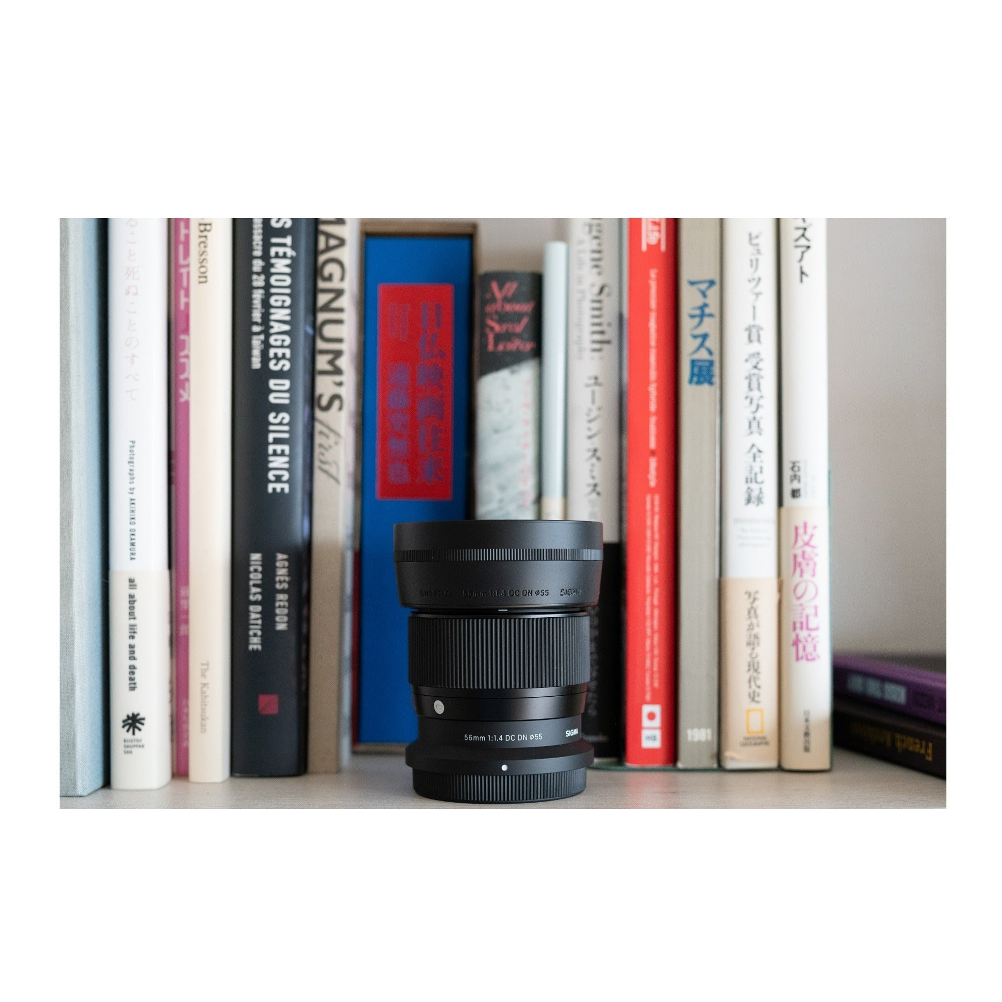 Sigma 56mm F1.4 DC DN Contemporary Lens for Nikon Z Mount with Lens Hood (Black) (Open Box)