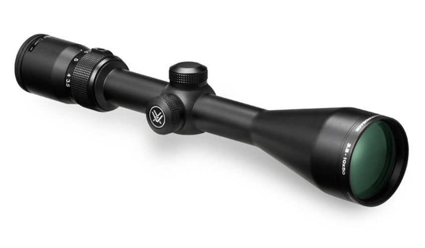 Vortex Diamondback 3.5-10x50 Riflescope with Dead-Hold Reticle and Case Bundle