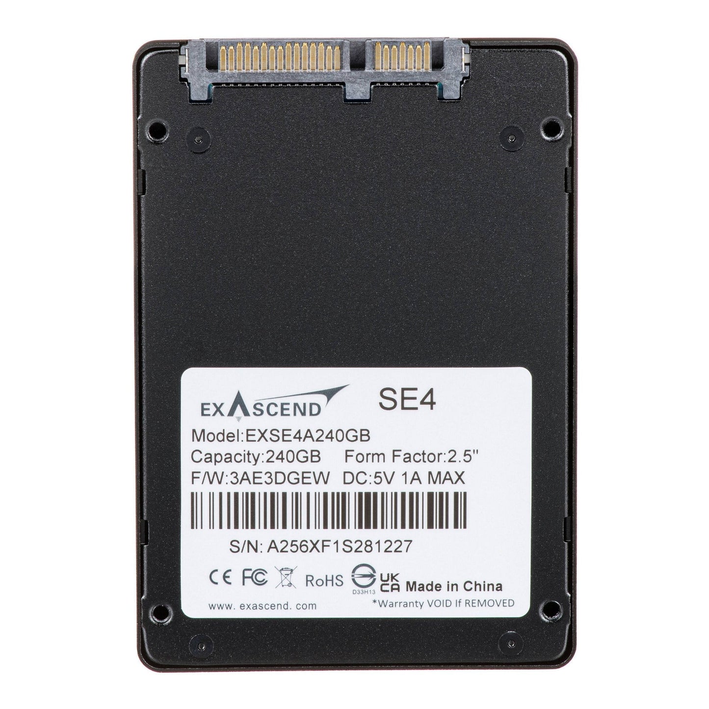 Atomos 240GB SE4 2.5 Inch SSD with 555MB/s Read 530MB/s Write 3D TLC Flash
