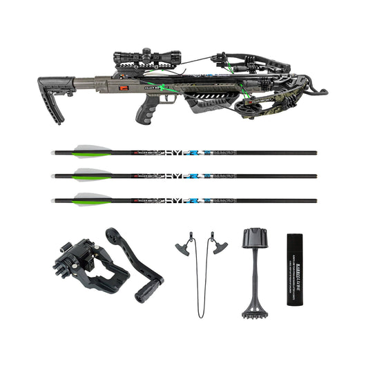 Killer Instinct BOSS 405 Crossbow Package Bundle with Dead Silent Crank LD Sled