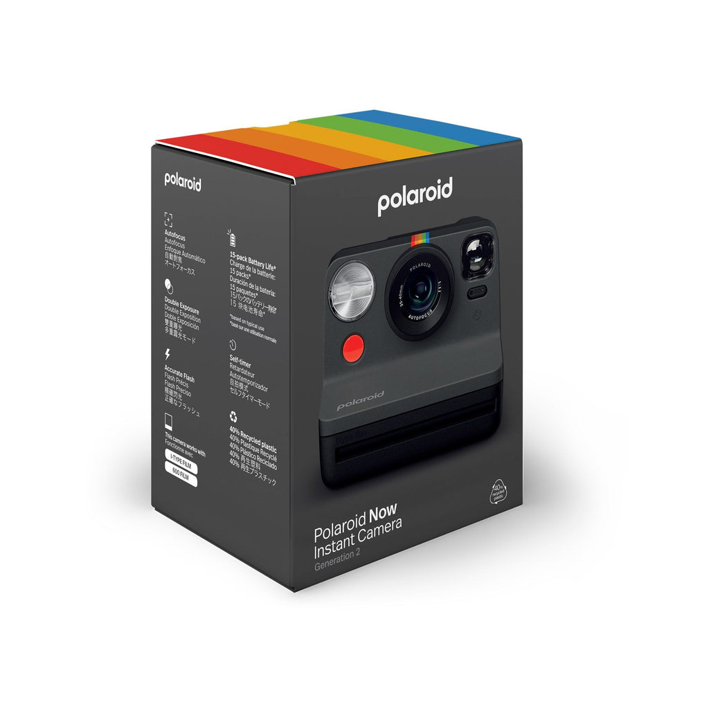 Polaroid NOW Instant Camera Generation 2 (Black)