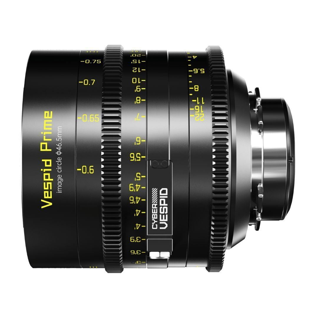 DZOFilm VESPID Cyber Full Frame 75mm T2.1 Prime Lens with Real-Time Transmission (PL and EF Mounts)