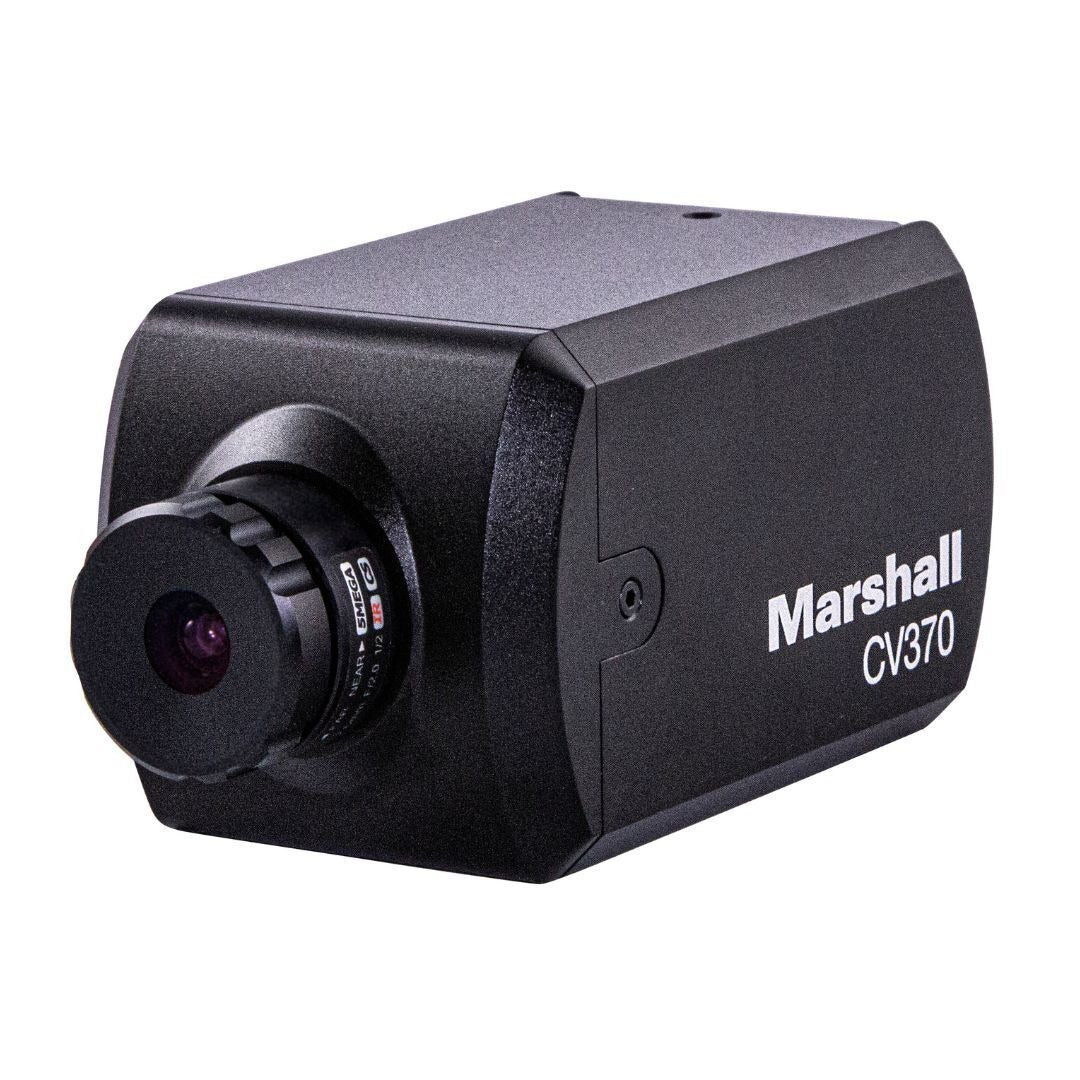 Marshall CV370 Compact Network Streaming 2.13MP POV Camera with NDI HX3, SRT, and HDMI