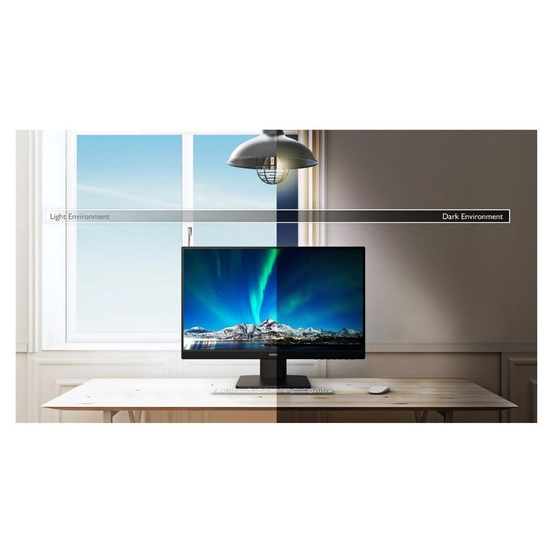 BenQ 24-Inch 1080p 16:9 IPS Eye-Care LED Monitor with Noise-Cancellation Microphone and Speaker