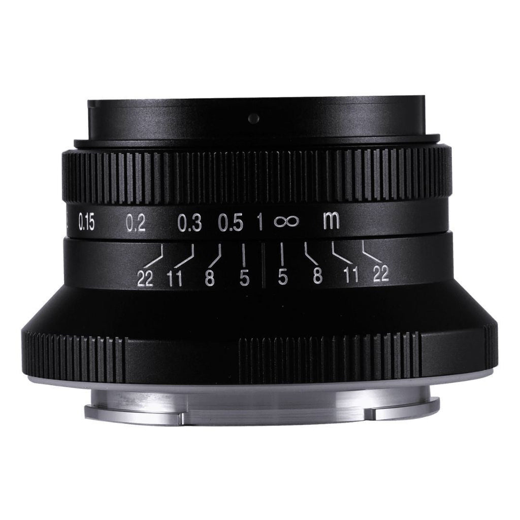 Laowa 15mm f5 Cookie FF Lens with 110-Degree Angle of View and Compact Body (Black, Sony E Mount)
