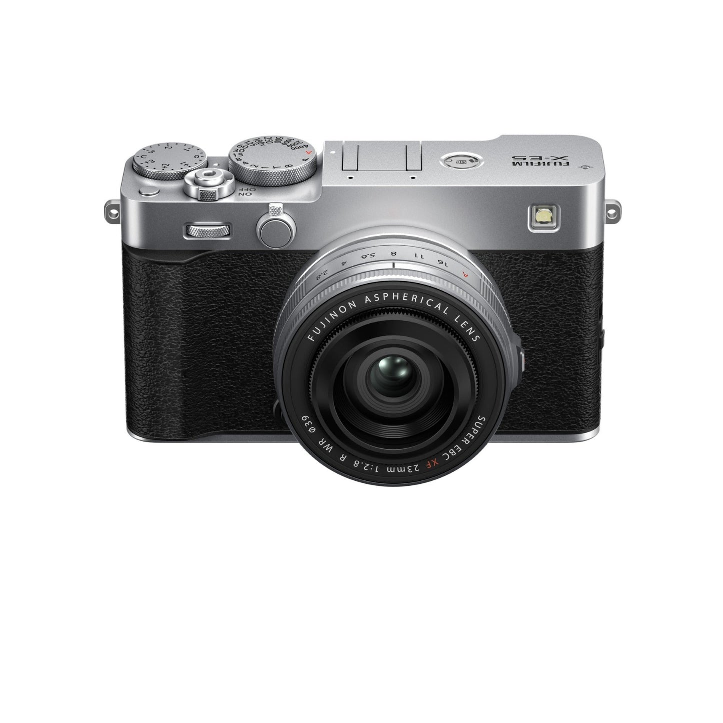 Fujifilm X-E5 Mirrorless Camera (Silver) with XF23mmF2.8 R WR Lens Kit