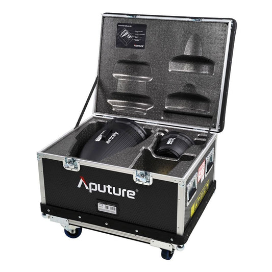 Aputure Narrow and Wide-Angle Reflectors Kit for Electro Storm CS15 and XT26 Lights (Black)