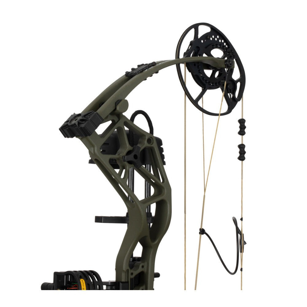 Bear Archery Alaskan XT RTH Compound Bow 25‐30 Draw Length 335 FPS Bow (Olive, Right Hand)