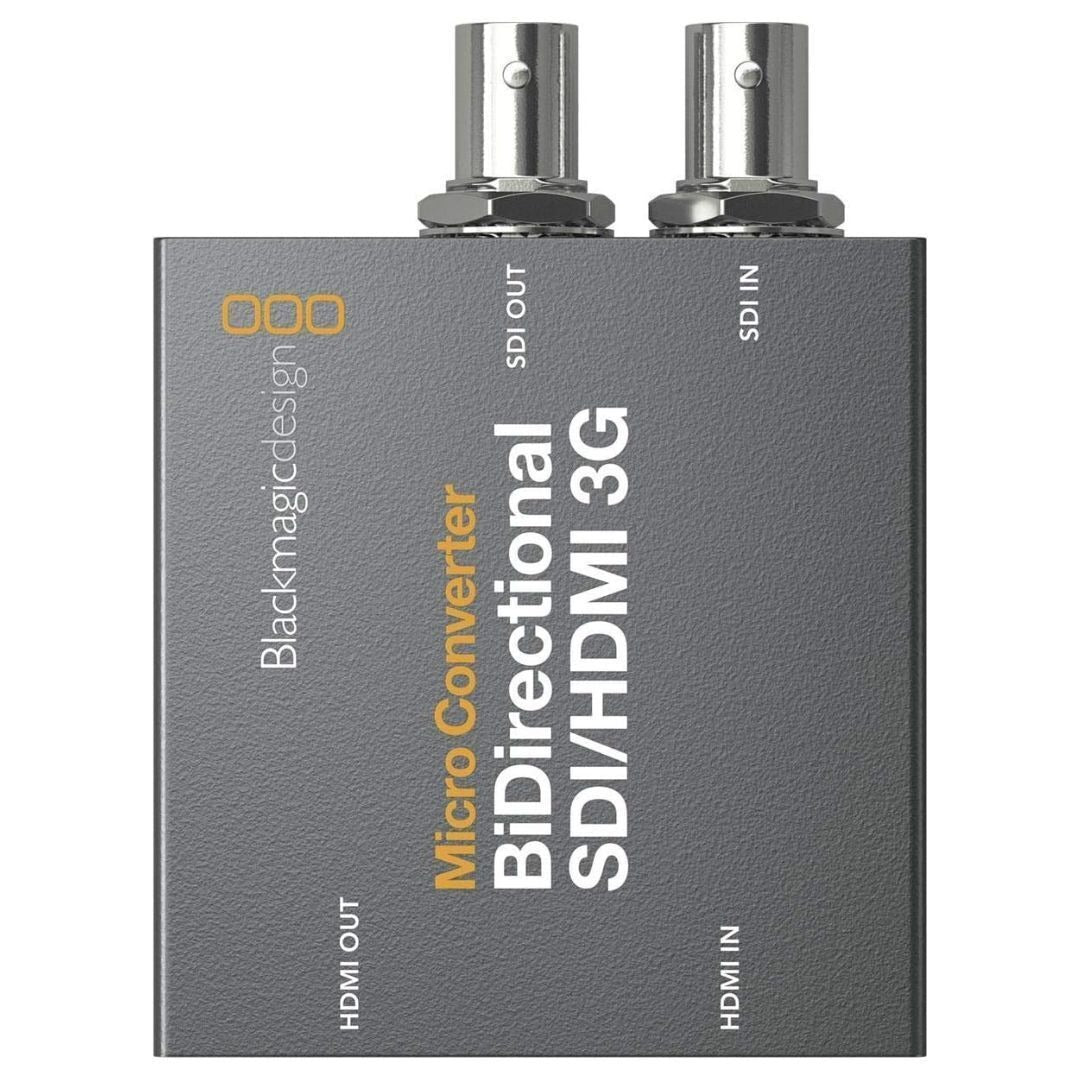 Blackmagic Design Bi-Direct SDI-HDMI 3G PSU Micro Converter (CONVBDC, SDI, HDMI03G, and PS) (Black)