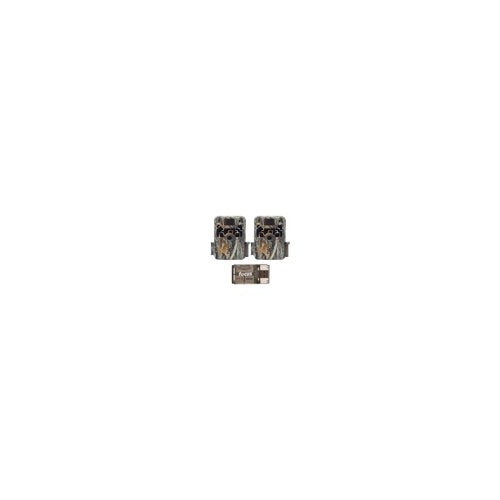 Browning Trail Cameras Dark Ops Extreme 16MP Game Camera (2-Pack) with USB Card Reader