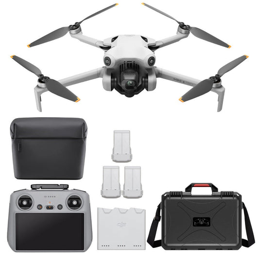 DJI Mini 4 Pro Quadcopter Drone Fly More Combo Plus with RC 2 Controller with Weatherproof Hard Case