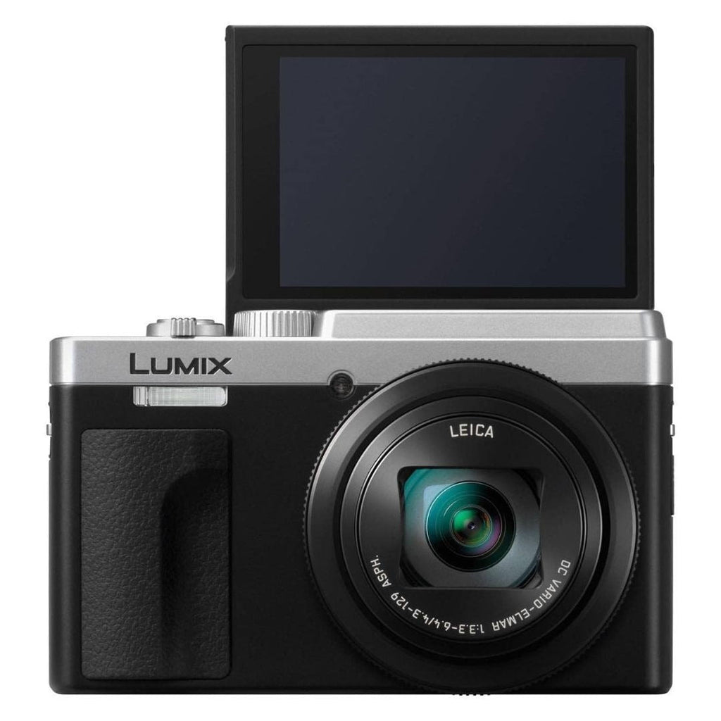 Panasonic LUMIX ZS80DS Travel Zoom Camera, 20.3MP, 4K, 3" LCD, 30x Zoom (Silver) (Certified Refurbished)