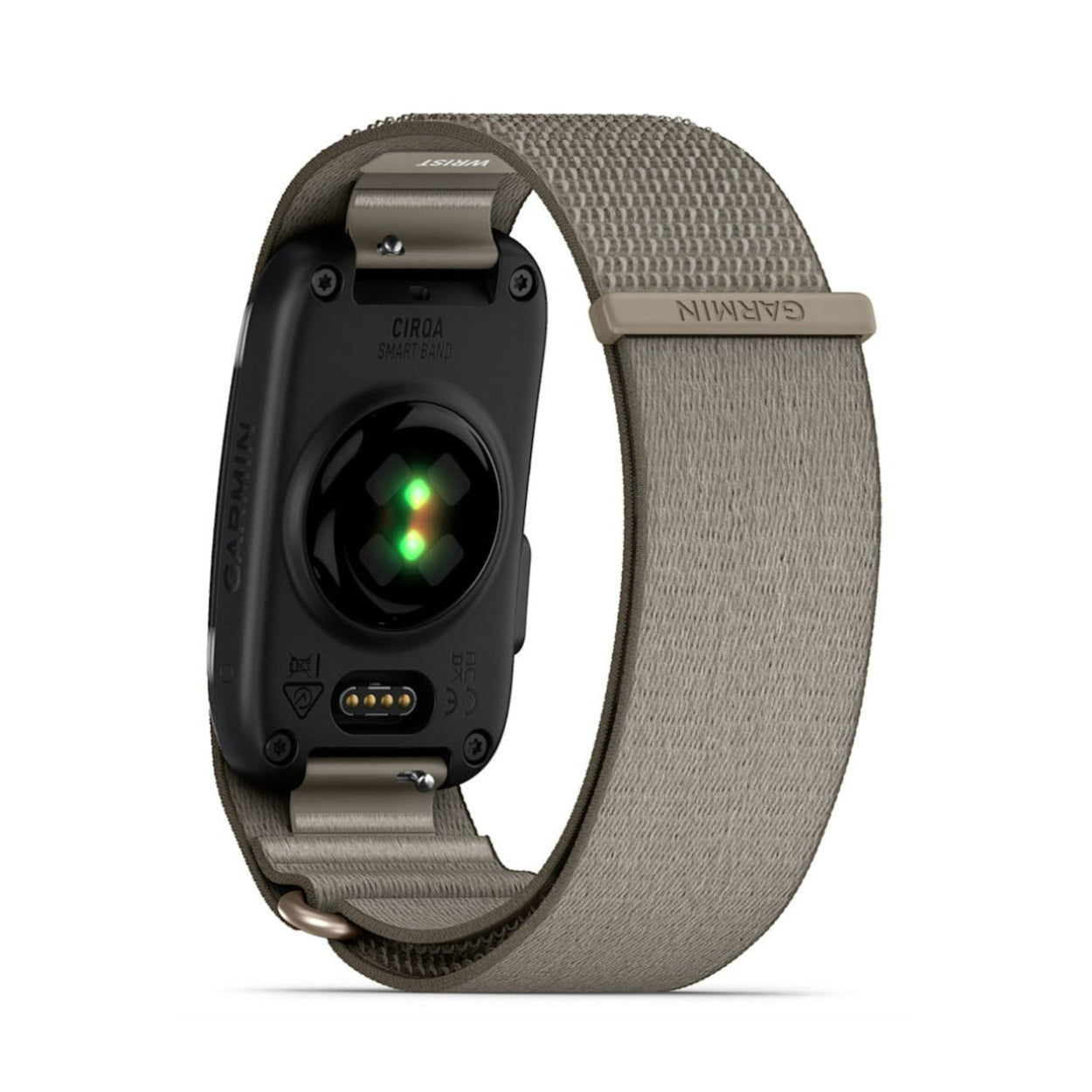 Garmin CIRQA Smart Band Tracker with 24/7 Health Monitoring (French Gray, L-XL)