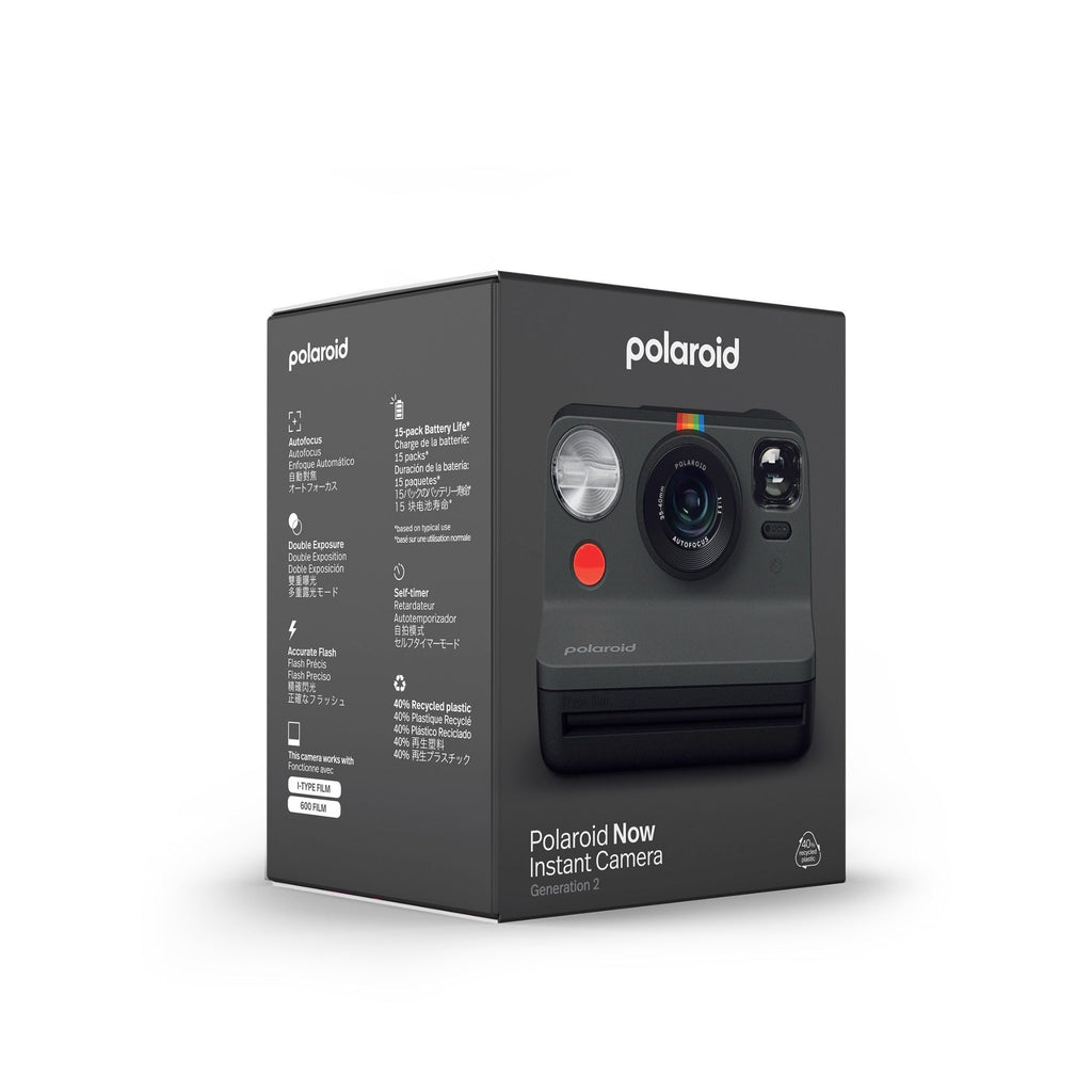 Polaroid NOW Instant Camera Generation 2 (Black)