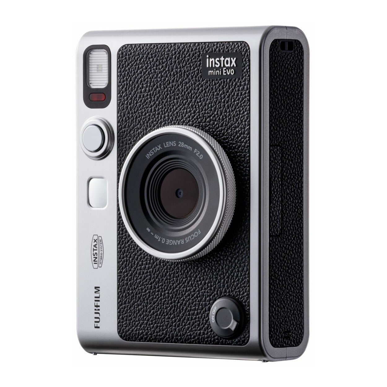 Fujifilm Instax Mini EVO Hybrid Instant Camera with Case, Twin Film Pack (40 Exposures) Bundle