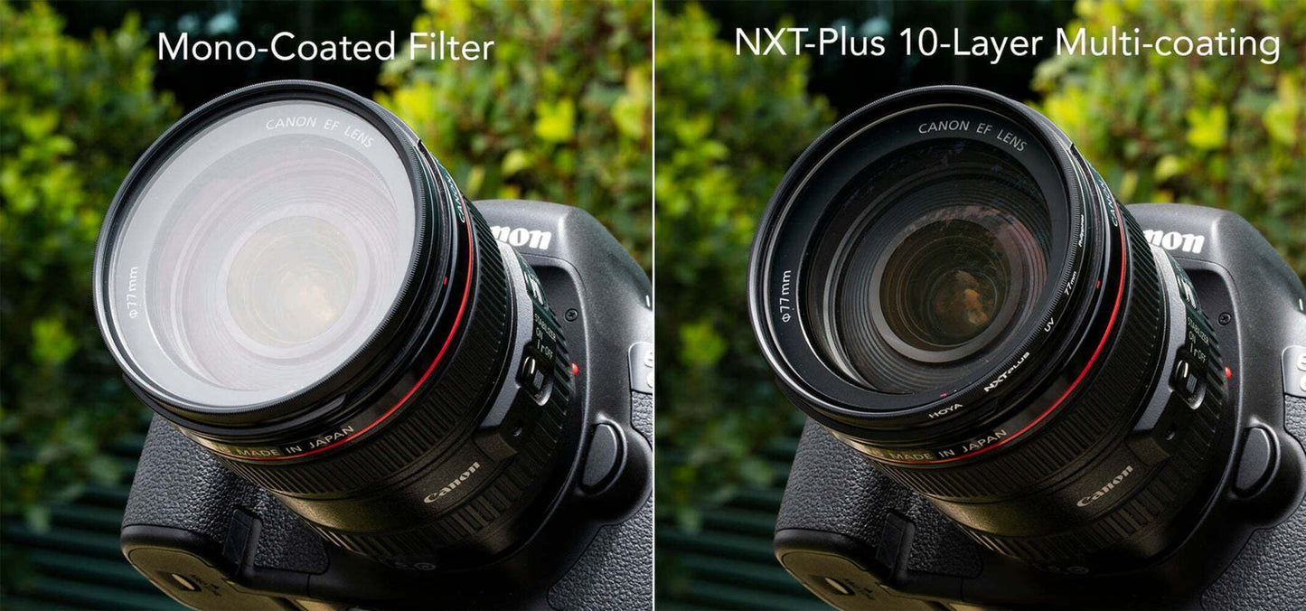 Hoya 52MM NXT Plus UV Water-Proof Filter with Schott B270 Glass and Low-Profile Aluminum Frame