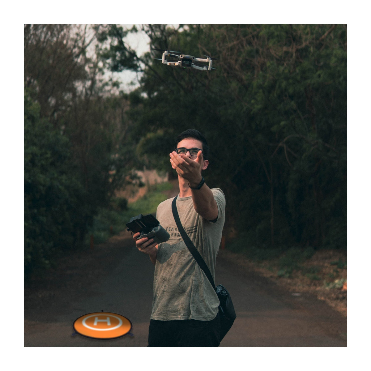 DJI Flip Fly More Combo (DJI RC 2) Bundle with Accessories, Carrying Bag and 30-inch Landing Pad
