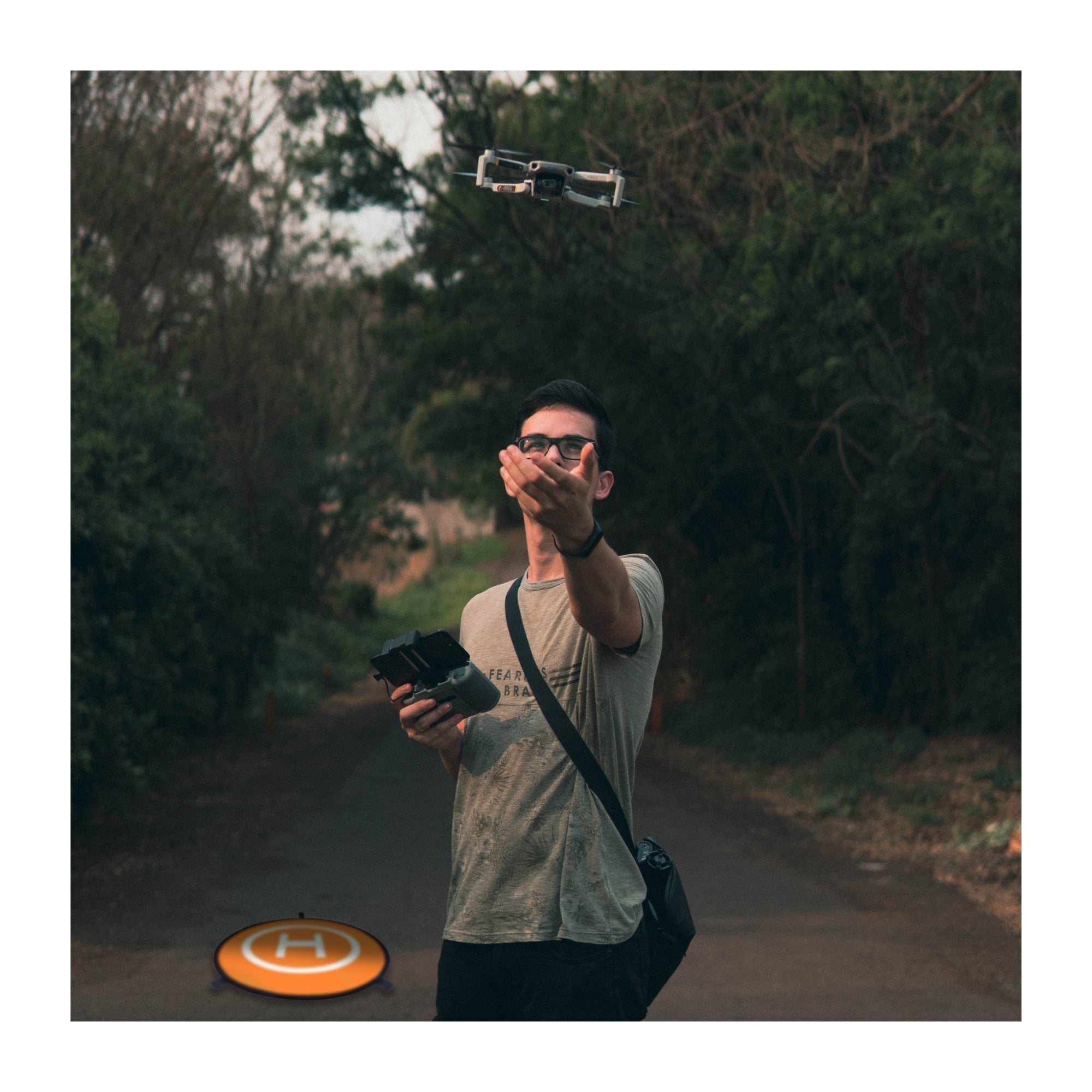 DJI Flip Fly More Combo (DJI RC 2) Bundle with Accessories, Carrying Bag and 30-inch Landing Pad