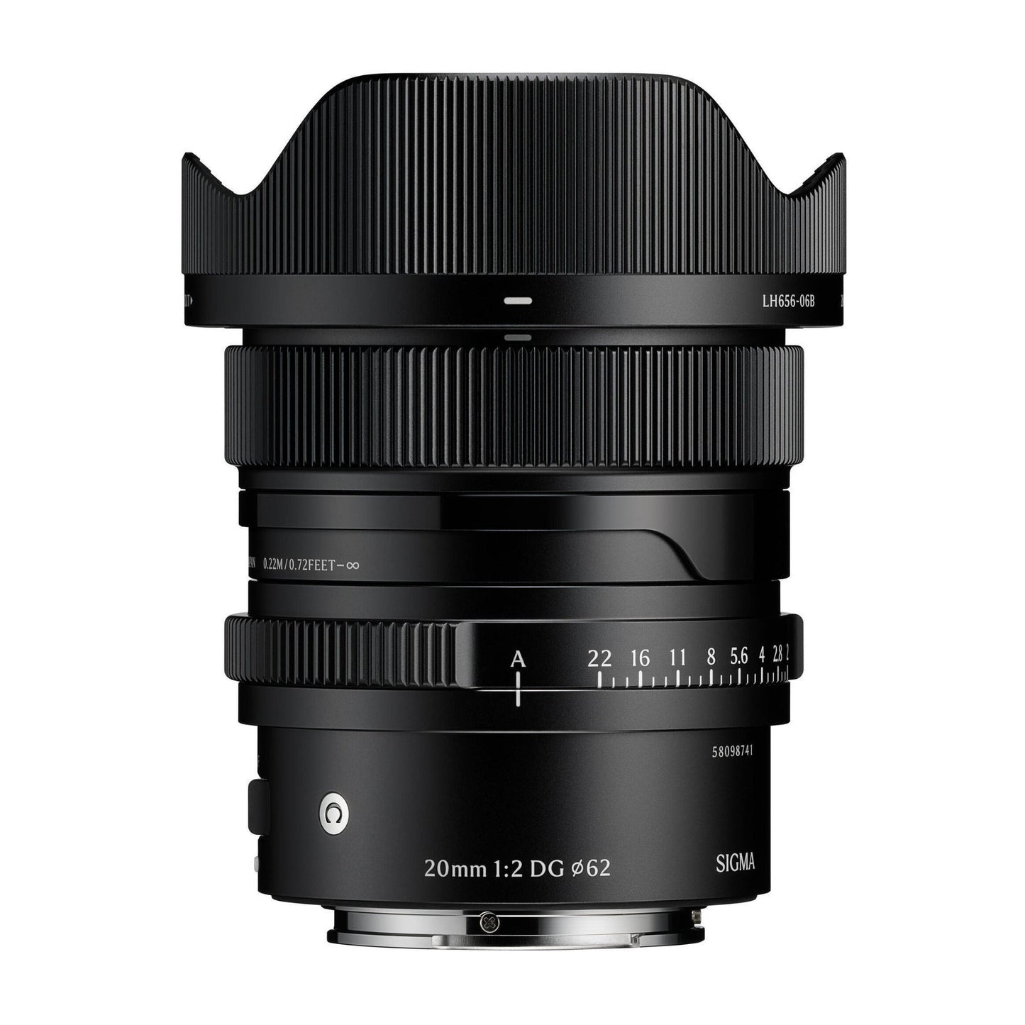 Sigma 20mm F2 DG Full-Frame Contemporary Lens with Manual Aperture Ring (Black, Sony E Mount)