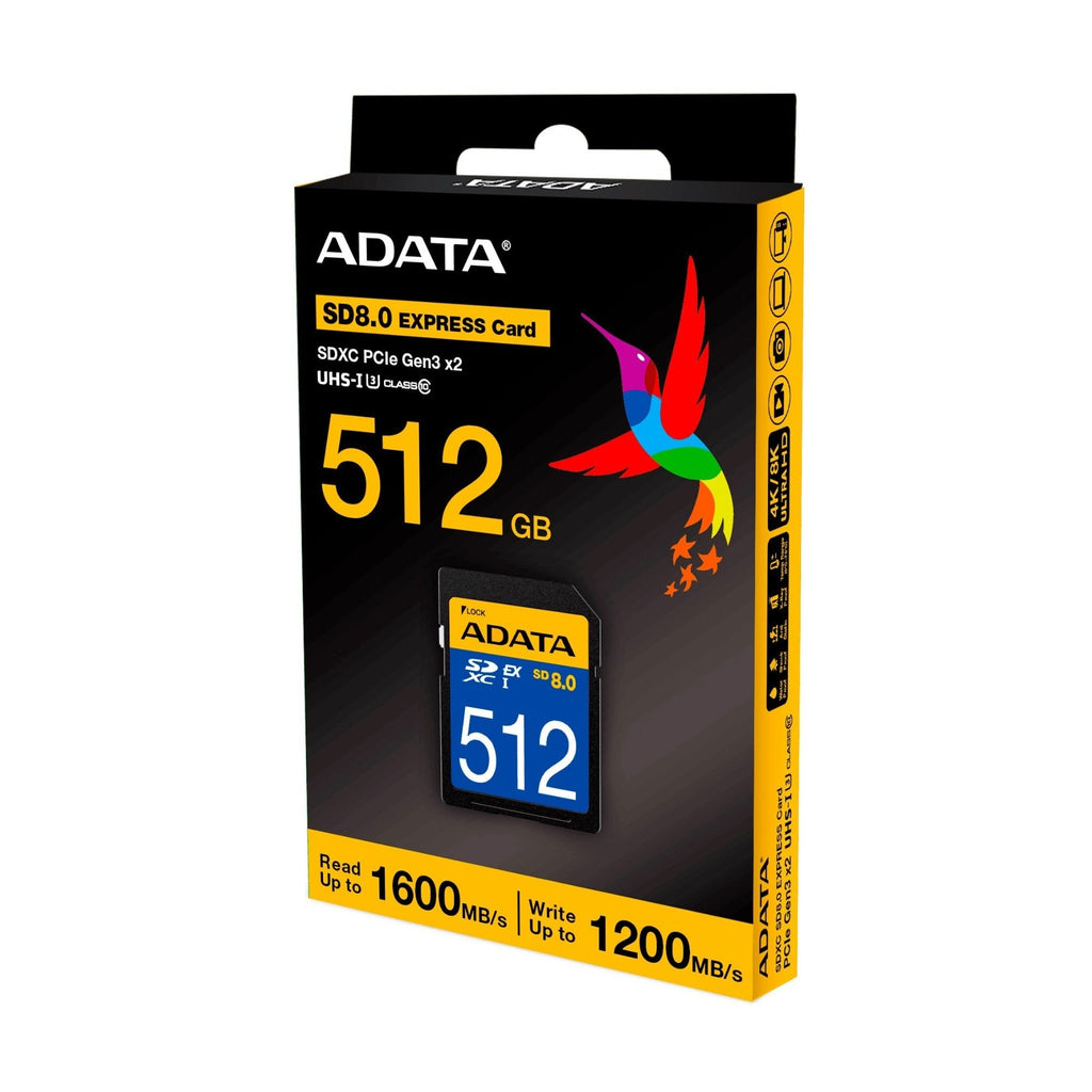 ADATA Technology 512GB SDXC SD8.0 EXPRESS Memory Card