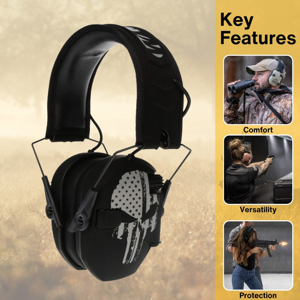 Walkers Razor Walkie Talkie Bundle with Ear Muffs and Accessories