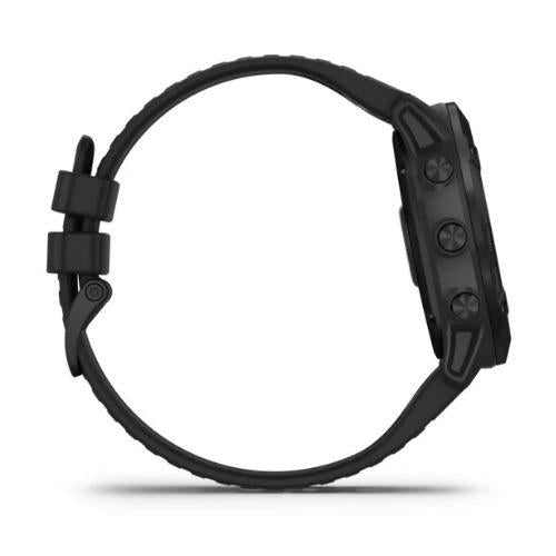 Garmin fenix 6X Pro Multisport GPS Smartwatch (Black with Black Band)