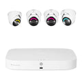 Lorex Fusion 4K 2TB NVR Recorder Bundle with H30 Smart Security Camera (4 Pack)